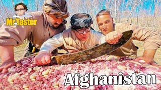 Preparing the World’s Longest  Shami Kebab in Afghanistan