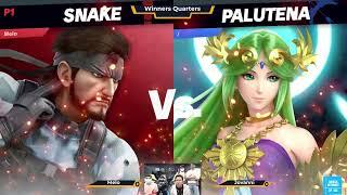 Melo (Snake) vs Jovanni (Palutena) - Smash Ultimate @ UCI #60 Winners Semi Finals