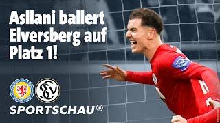 Eintracht Braunschweig – SV Elversberg Highlights 2. Bundesliga, 16. Spieltag | Sportschau Fußball