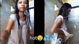 perempuan ABG mandi sampai kelihatan tembus pandang hot 