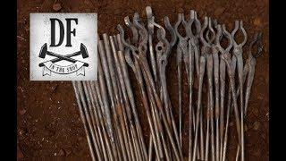 Forging Class Tongs - DF In The Shop