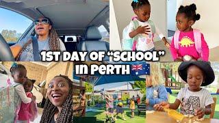 MOVING TO PERTH WESTERN AUSTRALIA  | MY KIDS FIRST DAY AT SCHOOL | WE FINALLY DID IT YALL 