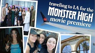 a few days in LA for the Monster High movie premiere || vlog