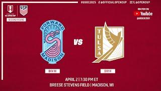 2025 Lamar Hunt U.S. Open Cup Round 2: Forward Madison FC vs. FC Tulsa - 04/02/2025