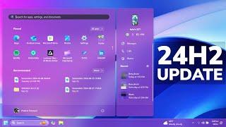 New Windows 11 24H2 Update - New Start Menu, Taskbar Changes and Fixes in Build 26100.2152 (RP)