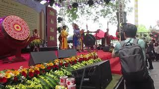 BÀI CHIẾU DỜI ĐÔ TẠI LỄ HỘI ĐỀN ĐÔ ĐƯỢC TÁI HIỆN ĐẶC SẮC CỦA VUA LÝ THÁI TỔ CÁCH ĐÂY HƠN 1000 NĂM