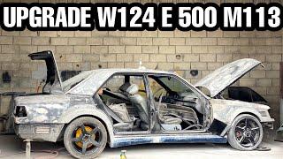 W124 E500 M113 V8 Paintjob Brutal Power - Cold Engine 275/35/R18 New Tires (Coming Soon)