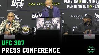 UFC 307: Press Conference (Full) - Alex Pereira vs. Khalil Rountree