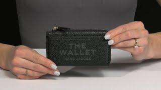 Marc Jacobs The Leather Top Zip Multi Wallet SKU: 9963333