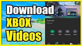 How to Download Xbox Video Recordings to your Phone (Xbox App Tutorial)