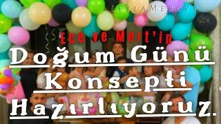 Evde Doğum Günü Konsepti Hazırlama | Parti Malzemeleri Nelerdir  | Konsept Fikirleri | Balon Zinciri