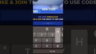 NEW Code! #roblox #bluelockrivals #code