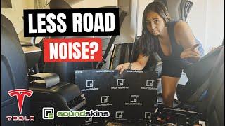 HOW QUIET CAN WE GET OUR TESLA? | SOUND DAMPENING TEST