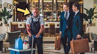 CEO Disguises as Janitor at Luxury Hotel, Fires Entire Staff After They Humiliate Him