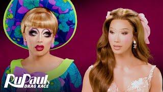 The Pit Stop S15 E11  Bianca Del Rio & Plastique Tiara Spill! | RuPaul’s Drag Race S15