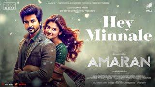 Amaran - Hey Minnale Video Song | Sivakarthikeyan | Kamal Hassan | GV Prakash Kumar | Release Date