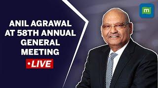 Live: Anil Agrawal At 58th Annual Meeting Of Vedanta Limited