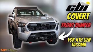 CBI covert bumper for 4th gen Tacoma + WARN winch