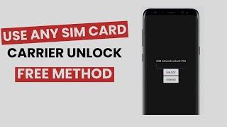 Fix ˜SIM Not Supported™ on Any Phone and Unlock Carrier