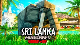 I Survived 100 Days in SRI LANKA in Hardcore Minecraft!