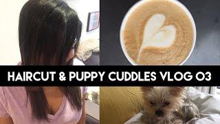 London Life Vlog 03 | Haircut & Puppy Cuddles | AllAboutAnika