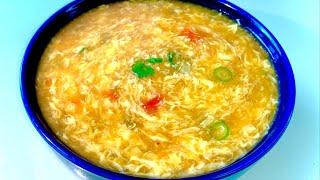 খুব সহজে ঘরোয়া উপকরনে ডিমের সুপ রেসিপি | Egg Drop Soup | Tomato Egg Soup Recipes