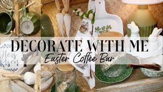 SPRING 2024 DECORATE WITH ME || SPRING COFFEE BAR 2024 || EASTER DECOR IDEAS || ROBIN LANE LOWE