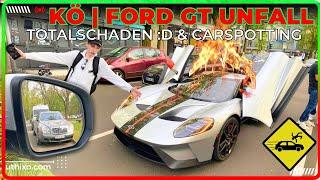 FORD GT UNFALL | Königsallee Düsseldorf KÖ CARSPOTTING & Neuss Tuningtreffen / Verona & Franjo Pooth