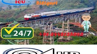 Book Fastest Train Ambulance Services in Siliguri by HIFLY ICU