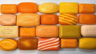 Orange SOAP CUBES Soap Cutting ASMR. Relaxing Sounds (no talking). Satisfying ASMR Video