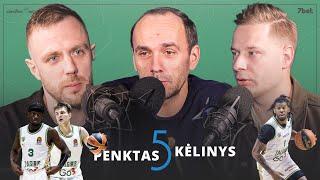 PENKTAS KĖLINYS: „Žalgirio“ stebuklas, šokas dėl Wallace'o ir „Wolves“ kitas veidas