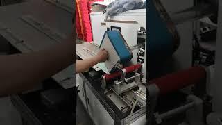 Round box making machine for 4 round corners box making