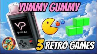 CraftBox VPlay Yummy Gummy 20k Puffs | 3 Retro Games