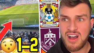 BURNLEY GO TOP OF THE CHAMPIONSHIP AS LAMPARD IS SENT OFF! COVENTRY 1-2 BURNLEY