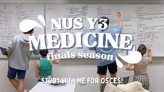 NUS MEDICINE DIARIES  | study with me for my final exams!!!! (OSCEs!) ‍️🩺