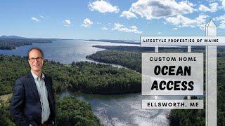 Ocean Access Custom Home | Maine Real Estate