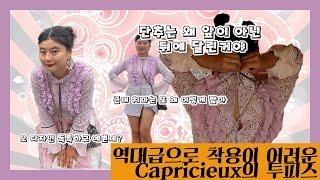 [클로젯셰어]역대급으로 착용이 어려운 Capricieux 블라우스 + 트위드 스커트