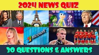 Quiz of the Year 2024 | 2024 News Quiz