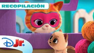 SUPERKITTIES SUPERAVENTURAS: Pasa una tarde genial con los supergatitos ️ | @DisneyJuniorES