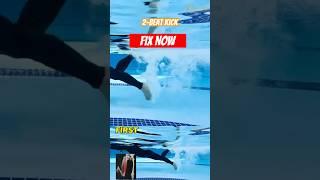 2 Beat Kick - FIX NOW #phucaoswim #swimtechnique