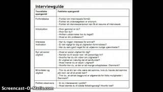 interviewguide med fokus på ulighed i Danmark