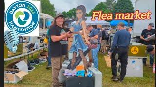 Dayton ohio 2024 hamfest hamvention  flea market #hamradio #cbradio #electronic