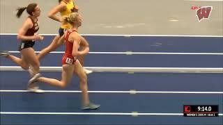 Alicia Monson is the 3000m Big Ten Champion