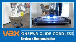 Vax ONEPWR Glide Cordless Hard Floor Cleaner Review & Demonstration