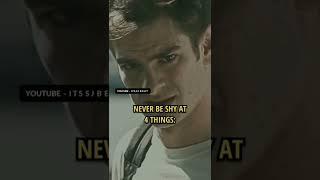 Never be shy at 4 things  || motivation || ITS SJ BEAT || #motivation #shorts #quotes