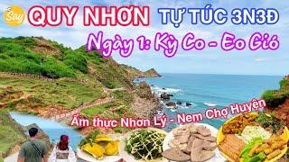 3 Days Explore Local Foods in QUY NHON of Vietnam P1 | Nhon Ly Village, Banh Hoi, Nem Huyen Market