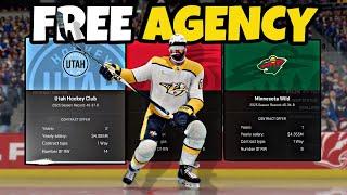 FREE AGENCY - NHL 25 Be A Pro #7