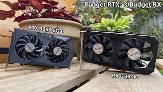 RTX 3050 6GB Vs RX 6500 XT - Which Budget GPU is Better?