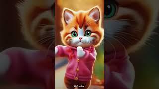 #viralcats #aicats #aikitten #shorts #aishorts #shortvideo #cutecats #catdancer #aicato