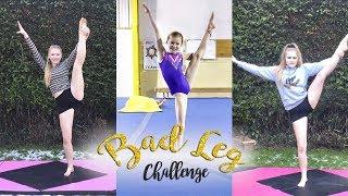 Bad Leg Gymnastics Challenge with the Twisting Tumblers| Buttercup SGG